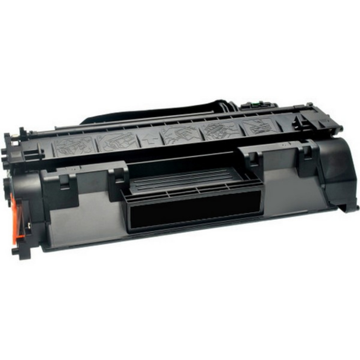 Picture of MICR CE505A (HP 05A) Black Toner Cartridge (2 pack) (2300 Yield)